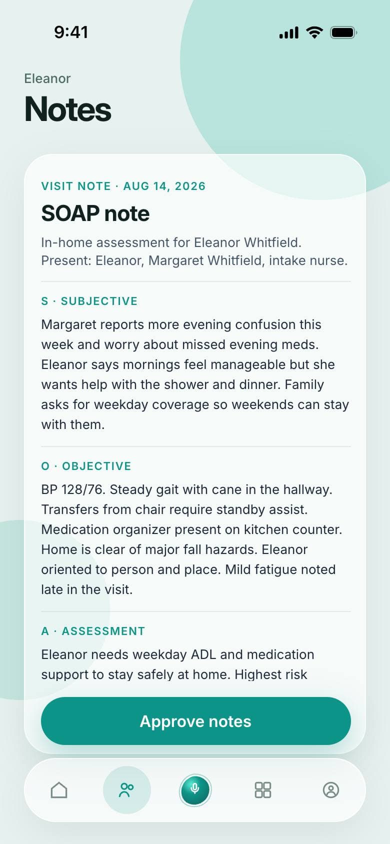 Review and Sign screenshot